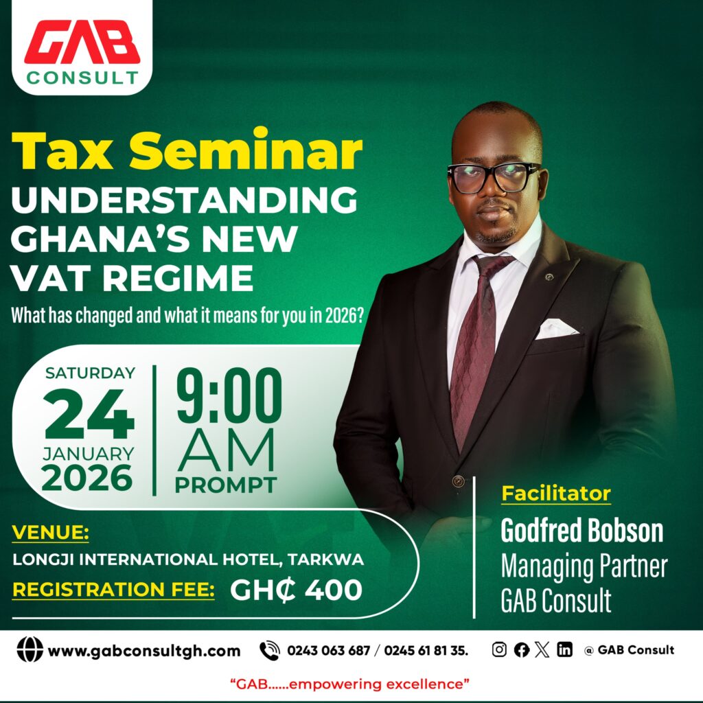 Tax Seminar: Understanding Ghana’s New VAT Regime